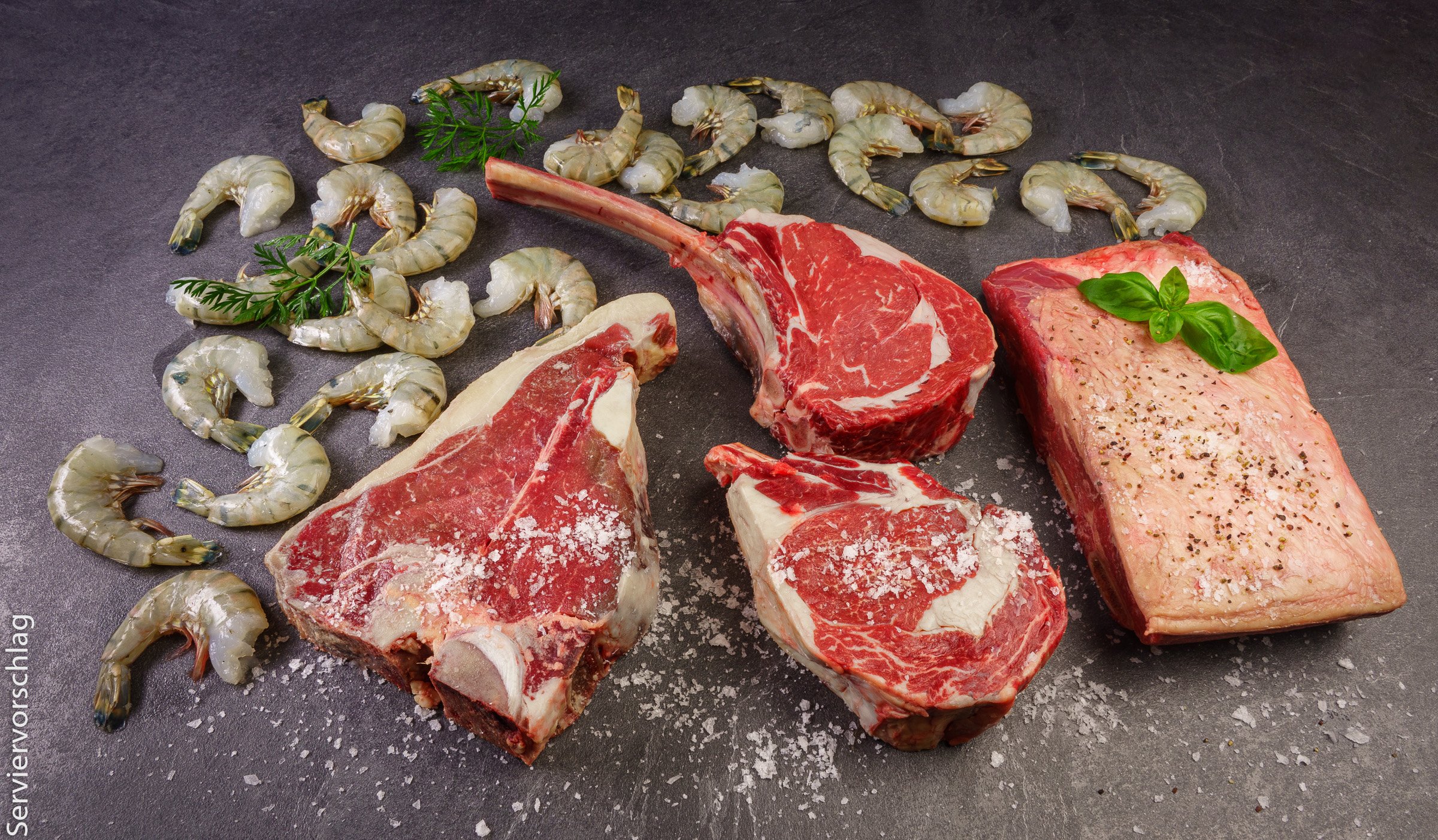 Donald Russell Dry Aged Surf 'n' Turf