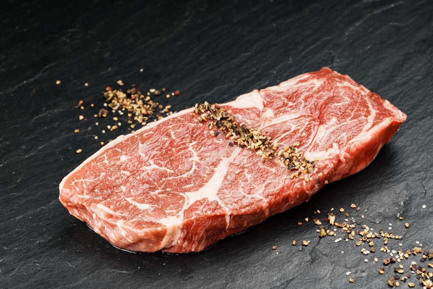 Donald Russell Dry Aged Chuck Eye Steak, Denver Cut