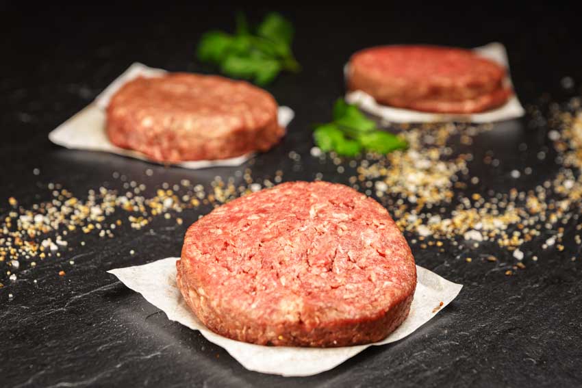 Donald Russell Dry Aged XXL-Steakburger 225 g, 100% Beef