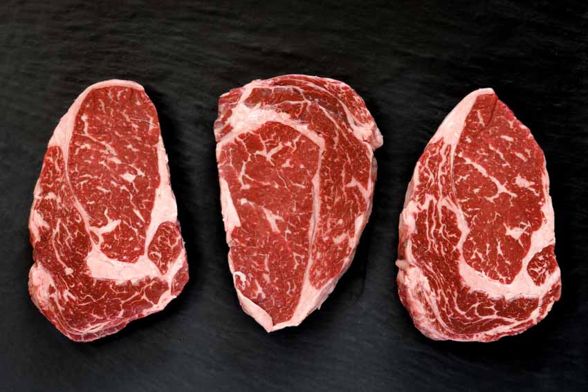 Australisches Wagyu Ribeyesteak (Entrecôte), MBS6-8