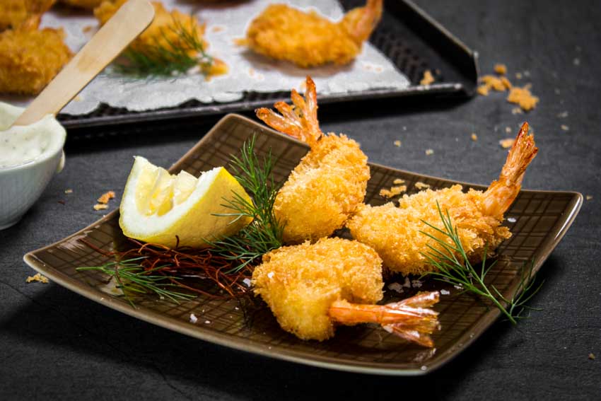 Butterfly - Shrimps im Knuspermantel, Schachtel = 1kg, einzeln entnehmbar