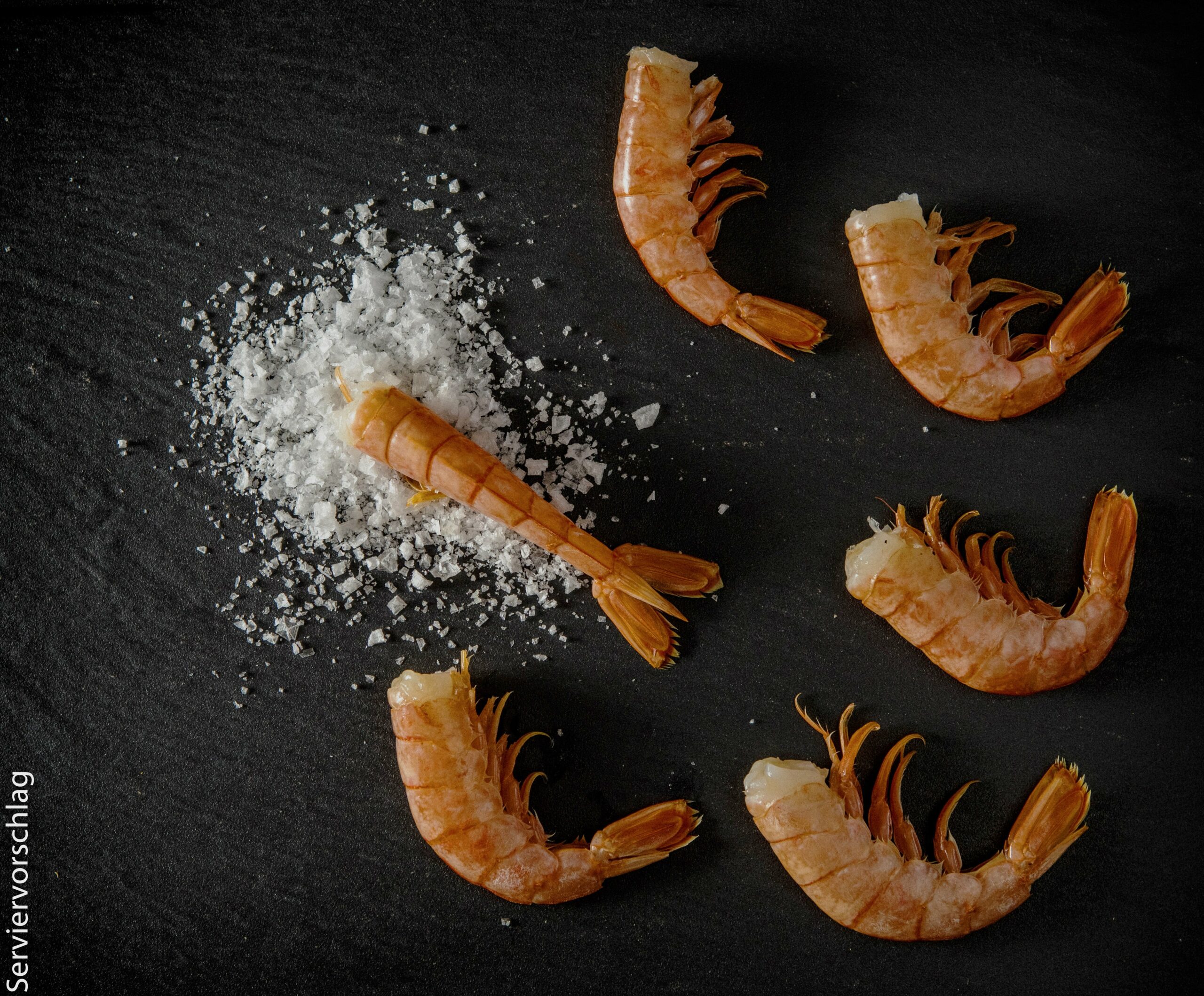 Argentinische Wildfang Rotgarnele 8/12 ohne Kopf mit Schale, einzeln entnehmbar, easy peel