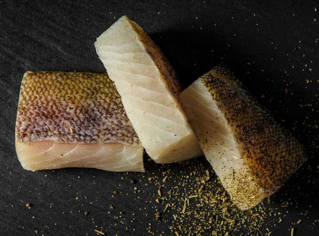 Zanderloins mit Haut - Beutel 360g, Stück 90-120g, einzeln entnehmbar