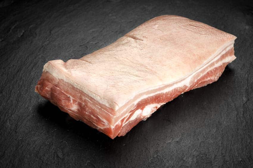 Deutscher Schweinebauch, natur