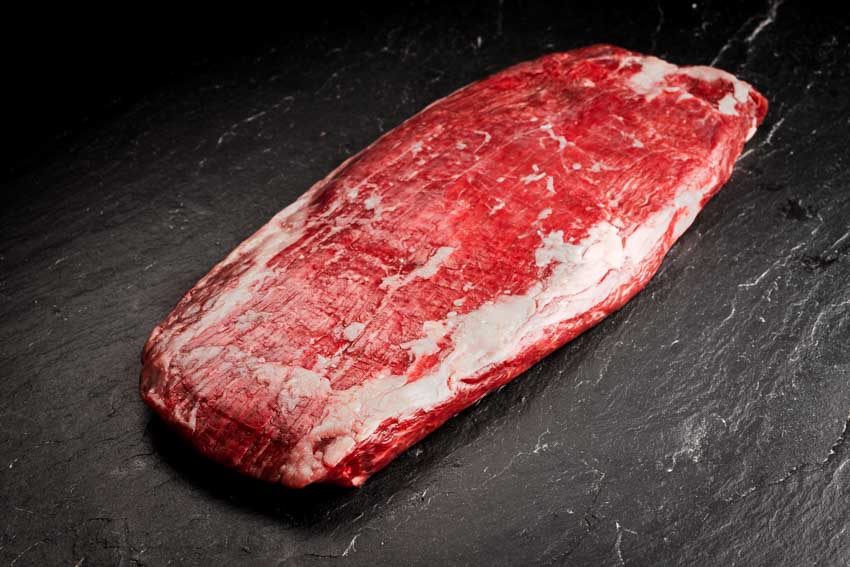 Australisches Wagyu kleines Bavette (Flank Steak) am Stück, MBS 3-5