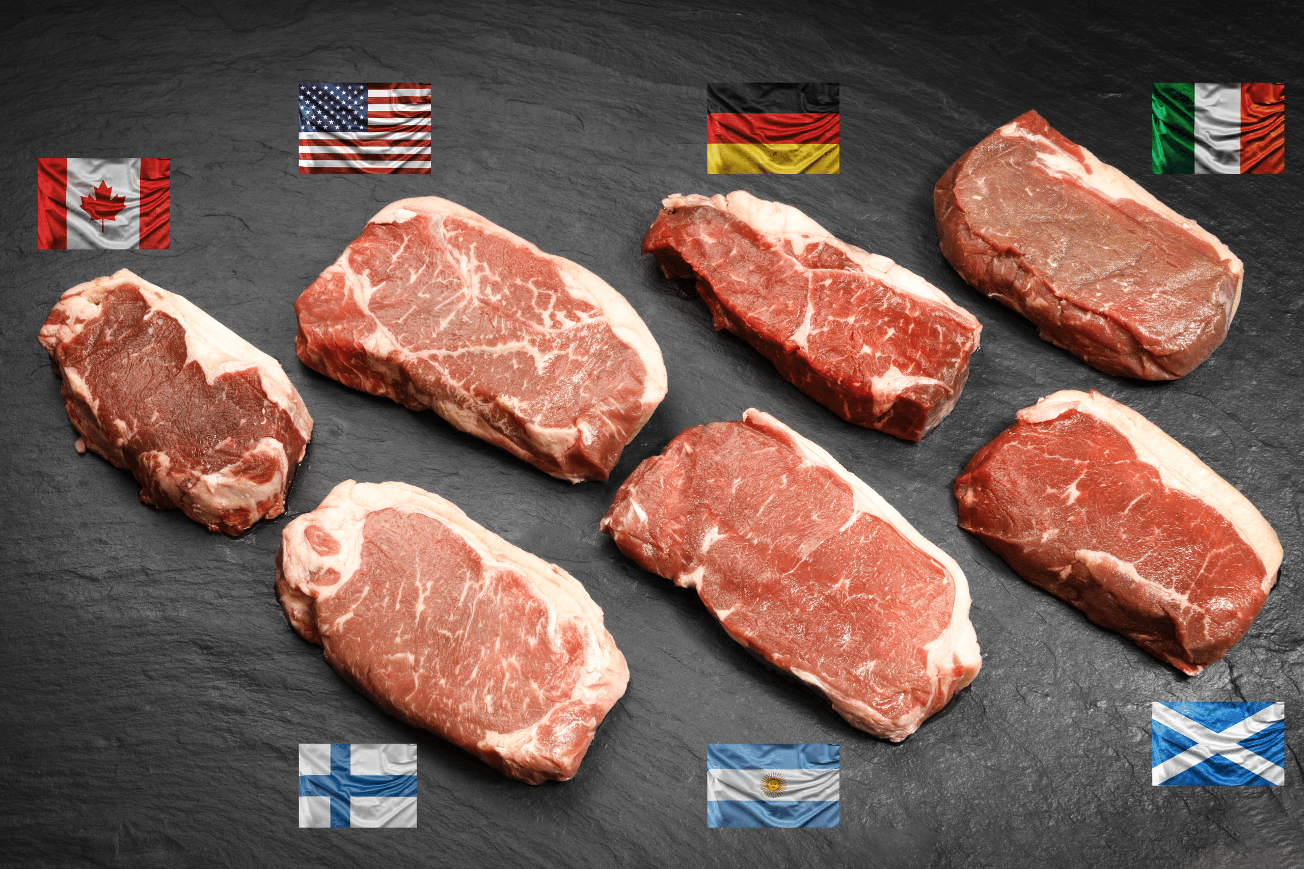 Rumpsteak-Steaktasting für 7-10 Personen