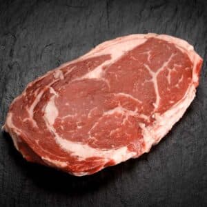 Spanisches Black Angus Ribeye-Steak (Entrecôte), Miguel Vergara, 300 Tage Getreide gefüttert