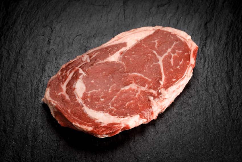 Spanisches Black Angus Ribeye-Steak (Entrecôte), Miguel Vergara, 300 Tage Getreide gefüttert