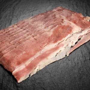Spanischer Black Angus Beef Bacon, Miguel Vergara, 300 Tage Getreide gefüttert